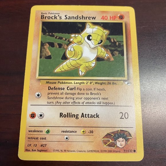 Pokemon Cards Zubat Golbat Sandslash Sandshrew - Picture 11 of 12